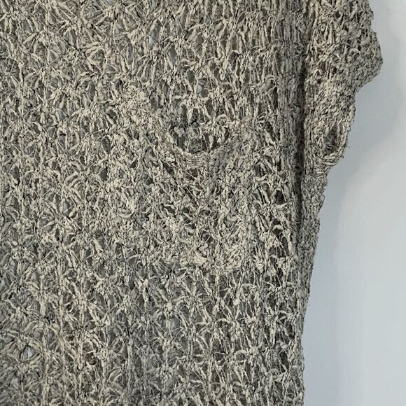 POL Open Knit Short Sleeve Top Size Small - Picture 5 of 9